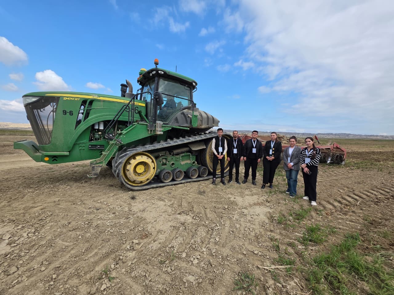 ADAU-nun tələbələri “Agro Dairy” MMC-nin Samux filialında olublar - FOTOLAR